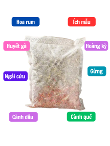 3 Gói ngâm chân thảo dược Đông Y- Làm ấm chân giảm mỏi nhức thư giãn sau ngày dài và giúp ngủ ngon hơn