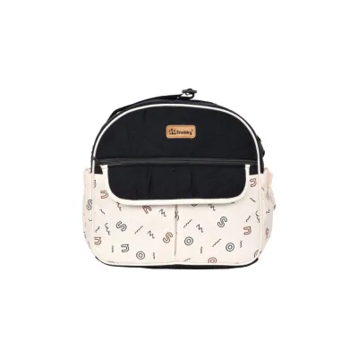 Snobby Tas Perlengkapan Bayi Medium Diaper Bag Double Saku Motif Athaya Series