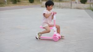Children Kick Scooter For Kids Child Scooter For Kids Kick Scooter Baby Scooter Childrens Three-Wheeled Toy Car Baby Scooter