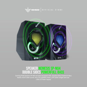 Speaker Gaming Stereo Audio RGB NYK Nemesis SP-N04