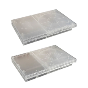 Handheld Console Replacement Cover Full Housing Shell Clear Case for Slim Console Repair Parts Console NOT Include