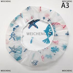 [COD] WEICHENG Bashroom vòi hoa sen không thấm nước mũ dày đàn hồi Mũ tắm cho phụ nữ tóc Salon bashroom Nguồn cung cấp phụ nữ Mũ tắm
