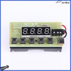 【jianzhanqinl】 4-Band Digital FM MW SW Radio AM FM Medium Wave Shortwave Receiver Broadcasts Headphone Radio Module Antenna Volume Adjustable