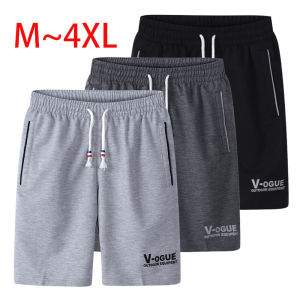 Short Pants Men Polyester Plus Size Oversize Five-Point Pants Loose Fashion Casual Sports Quick Drying Shorts