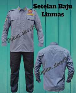 SERAGAM LINMAS MODEL TERBARU SERAGAM HANSIP SERAGAM SATLINMAS STELAN LINMAS BARU LENGAN PANJANG