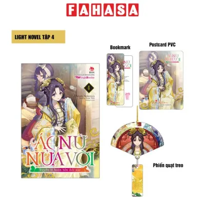 Fahasa - Sách - [Light Novel] Ác Nữ Nửa Vời - Truyền Kì Hoán Hồn Đổi Xác - Tập 4 - Tặng Kèm Bookmark + Postcard PVC + Phiến Quạt Treo