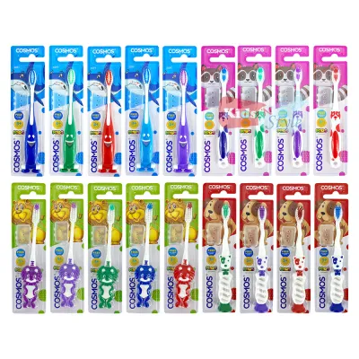 Soft Bristle Baby Toothbrush with Free Kids Toothbrush Cover