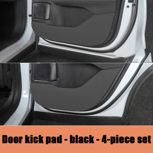 ZLWR DEEPAL S05 แผ่นกันเตะประตูรถ วัสดุหนังวัสดุทนต่อการสึกหรอทนต่อการสึกหรอของอุปกรณ์เสริมการปรับเปลี่ยนรถยนต์ตกแต่งภายในรถยนต์