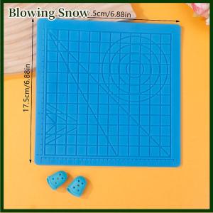 Blowing 3D Printing Pen Silicone Mat DIY Creative Drawing Template Pad With Heat-proof Finger Sleeve Art Tools Christmas Gift For Kids