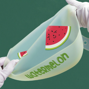 Cartoon Feeding Bib for Baby Boys Girl 0-36M Waterproof Silicone Bib with Adjust-able Snap Button Infant Grade Bib