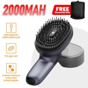 Massager PPM1511 /elektrik massager /Head massager Essential oil massage comb pijat