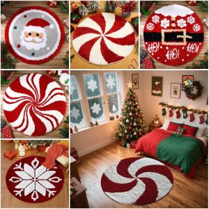 MUSCLEX Thiết kế ông già Noel Thảm cửa Giáng sinh Thấm hút Hấp thụ nước Thảm nhà tắm Đa chức năng Nhỏ Tấm thảm cửa Sử dụng trong phòng tắm