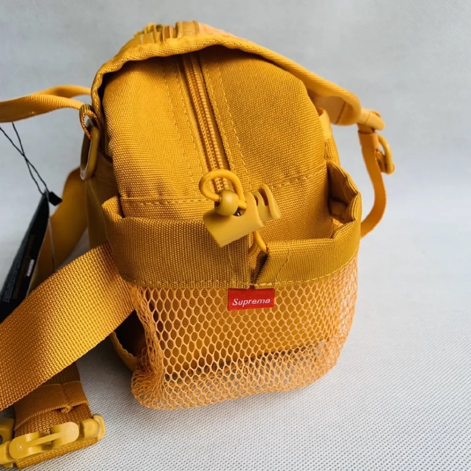 Supreme yellow waist outlet bag