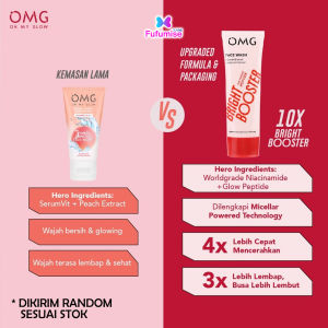 OMG Peach Glowing Series | Peachy Plumpy Glowing Skin | Cream | Face Wash | Toner | Krim Wajah | Sabun Cuci Muka | BPOM Oh My Glow Glam