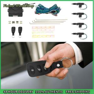 Anti-Theft Car Door Lock with Keyless Entry - 12V Security Alarm System for Peace of Mind