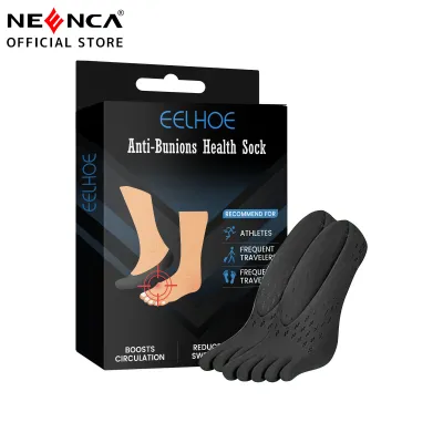 NEENCA 1 Pair Unisex Anti-Bunions Health Sock Hallux Valgus Correcting Sock Aching Bunion Relief Breathable Foot Care Sock