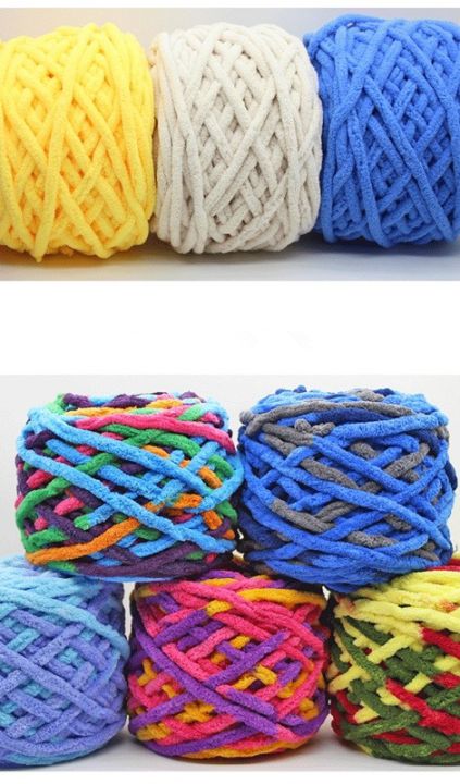 Chunky Chenille Yarn 100grams | Lazada PH