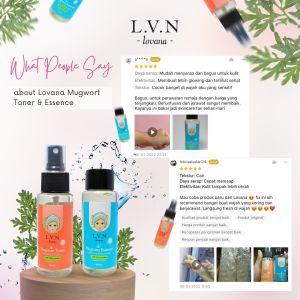 Lovana Mugwort Toner With Niacinamide 60ml