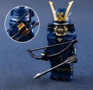 Minifig Sasuke anime sengoku basara samurai kings Legọ đồ chơi lắp ráp phất triển chí não cho bé gồm nhân vật cung ten và giáp Sa Mu Rai 1195 3-6