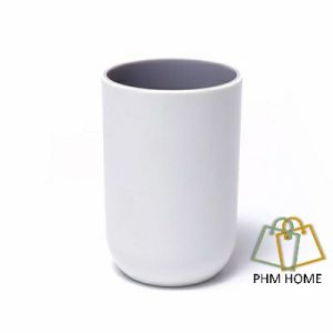 แก้วน้ําพลาสติกแข็ง แก้วสกรีนโลโก้ ของที่ระลึกงานเกษียณ แก้วกาแฟของชําร่วย ของที่ระลึกงานแต่ง Toothbrushing cup Double Color Cups