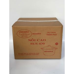 Nồi luộc gà thân cao dung tích lớn inox sus430 chuyên sử dụng bếp từ dung tích 121416 lít