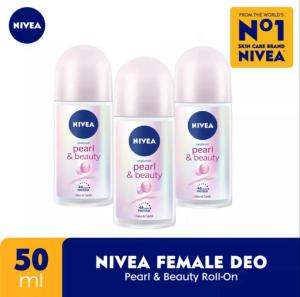 NIVEA Deodorant Roll On Pearl & Beauty 50ml