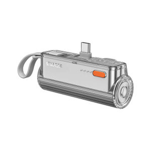 Pin Sạc Dự Phòng Sharge (Shargeek) Flow Mini 5000mAh SP012 | Tích hợp chân cắm C-C và C-L | QC3.0 PD2.0 PD3.0