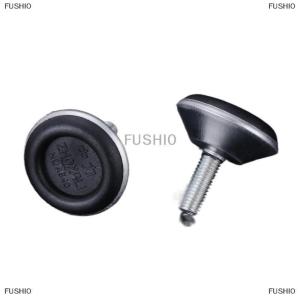 [COD] FUSHI0 5 chiếc chân đồ nội thất bằng thép Chân đế chống trượt chân tủ để bàn chân đế cân bằng điều chỉnh được vít M8 M10 15mm-27mm