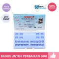 ORIGINAL BRACKET BEHEL METALIC METAL BRIGHT FANCY MINI KEMASAN BOX BIRU // MBT Mini Ortho Mesh Base HOOK ON 345 022 // Bracket Kawat Gigi Metalic Ortho Untuk Perawatan / Perbaikan / Braces Orthodontic Ortho / Behelldental. 