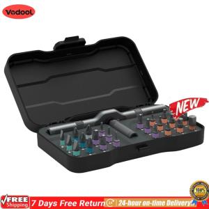 [VODF] DIY Screwdriver 24 in 1 Multi-Purpose 24 In 1 Ratchet Wrench Screwdriver Multi-Purpose Mini Screwdriver Kit for DIY Electronics Watch & Home Repair