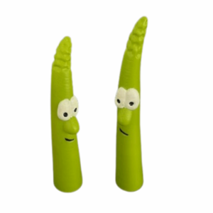 KIDS COY 2Pcs Creative Bamboo Plant Crafts Cute Expression Handmade Bamboo Garden Stakes Plant Markers Green Cartoon Bamboo Plant Logo Bamboo Ornament