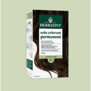 [Nâu vàng 4D] Gel nhuộm phủ bạc dưỡng tóc với 8 thảo mộc Herbatint chính hãng Ý- là sản phẩm nhuộm tóc có thành phần định hướng từ thiên nhiên khác với sản phẩm nhuộm truyền thống là không chứa amoniac resorcinol alcohol paraben nước hoa