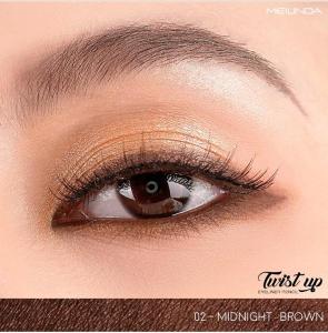 MEILINDA MC3077 NEW!! Color  Twist Up Eyeliner Pencil เมลินดา  ดินสอเขียนขอบตา กันน้ำ