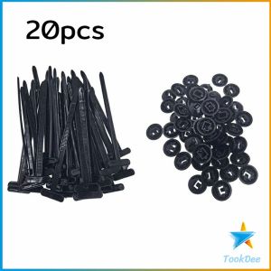 TD สายรัดเคเบิลไนลอนแบบสากล Universal Cable Tie Buckle ล็อคตัวเอง 20/50/100pcs Nylon Cable Tie