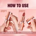 O.TWO.O Lips Matte Lipstick Misty Kiss Lock Color Silky 24H Long Lasting Lip Makeup. 