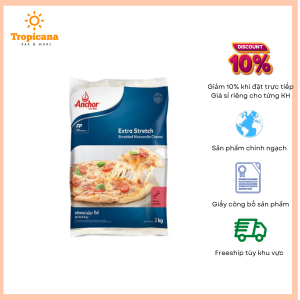 Phô mai Mozzarella Anchor New Zealand - Túi 200gr 500gr 1kg