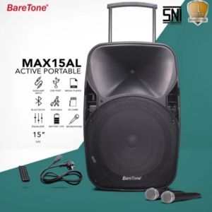 Speaker aktif portable baretone 15 inch max15al max 15al original