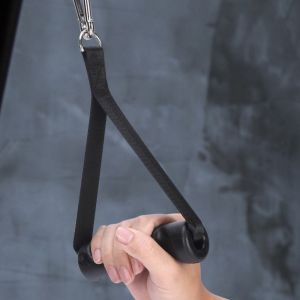 CUFEI 1Pair Heavy Duty Gym Handle Non-Slip Ergonomic Pulley Handle Fitness Accessory Durable Resistance Band Handle Gantry Frame