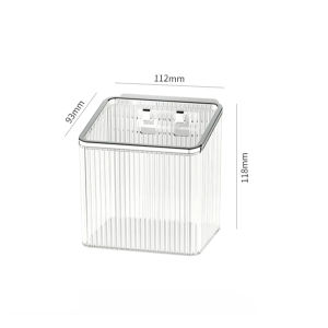 Turtle Wall Mounted Storage Box Transparent PET Thickened Material Punch-Free Strong Load-Bearing