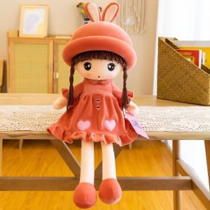 Sweetheart Doll Kids Princess Doll Plush Toy Cute Rabbit Stuffed Toy Birthday Gift for Girl