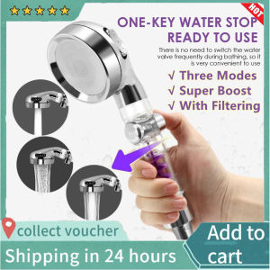 Hand Power Shower Head High Pressure Strong Current Turbocharger Turbo Spa Polish Head For Shower Spray Nozzle Bathroom Accessory