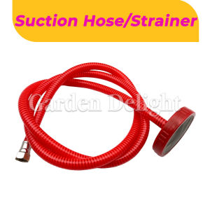 Power Sprayer Accessories Suction Hose with Strainer Overflow Hose for Pesticide Spraying Machine