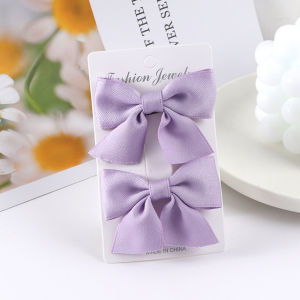 ALENADAY - Jepit Rambut Set Isi 2 Anak Perempuan kecil Jepitan Pita Fashion Korea KCR39