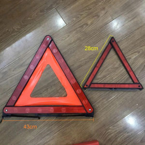 Biển Tam Giác Phản Quang Báo Nguy Hiểm Ô tô Cảnh Báo Hư Hỏng Khẩn Cấp Gấp Gọn Cho Xe Hơi Tiện Lợi