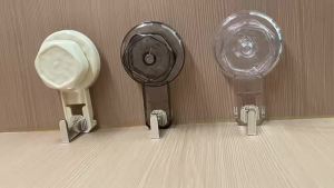 SXH No-drill vacuum-suction hook for bathroom towel hooks wall and door back storage key holder and traceless hook