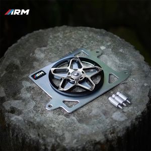 Bintang‑Type CNC Full Alloy Spinner Radiator Cover For Honda Click 125i V2 V3 V4 150i ADV 150 PCX 150 Motorcycles