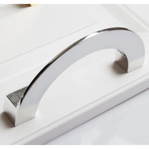 Drawer Pulls Handle Modern Minimalist Half Moon Drawer Pulls in Durable Solid Zinc Alloy