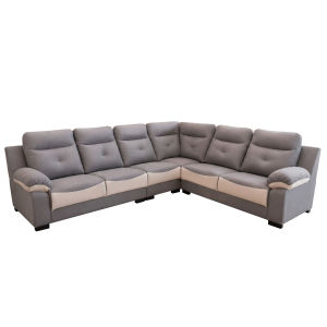 FurnitureMartSG Lowen 5-Seater L-Shaped Corner Sofa with Pet-Friendly Fabric Scratch & Claw-Resistant