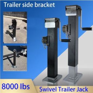 Caravan Trailer Bracket with 15 Inch Turntable and Seals for 8000lbs Load Capacity