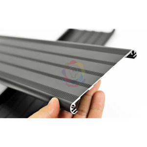 Máng đèn LED W106 hộp đèn chế kèm phụ kiện máng nhôm hồ cá thủy sinh chất liệu nhôm hợp kim cứng cáp vân nổi tản nhiệt